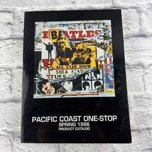 Rare! Vintage Pacific Coast One-Stop Spring 1996‎ Product Calendar. Beatles